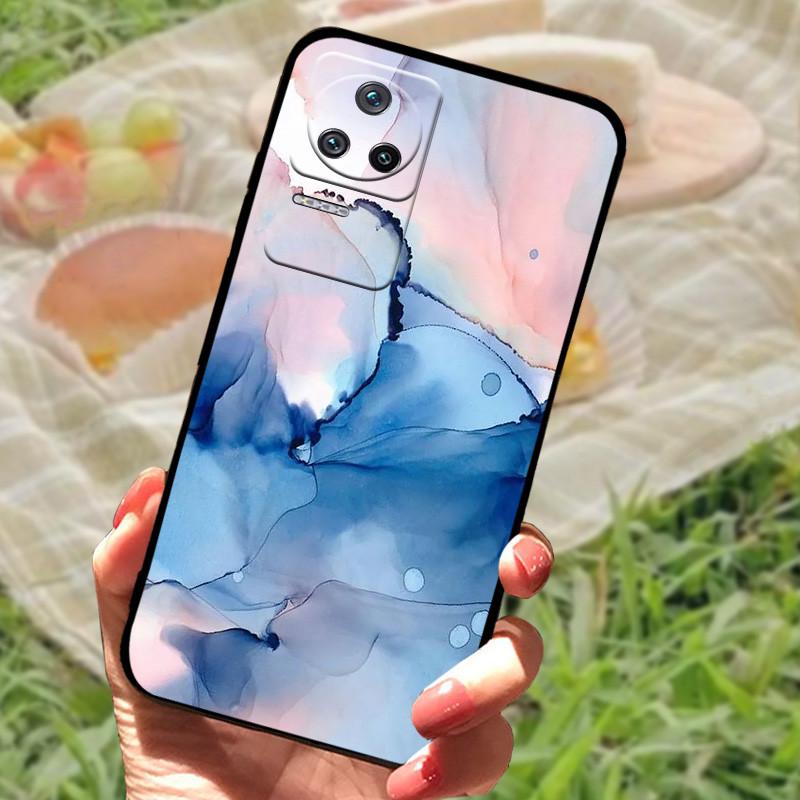 Für Poco F4 5G Hülle Poco F5 Pro Silikon TPU Bumper Weiche Handyhülle Für Xiaomi Poco F4 GT 5G Cartoon Tier Hülle Fundas Cases