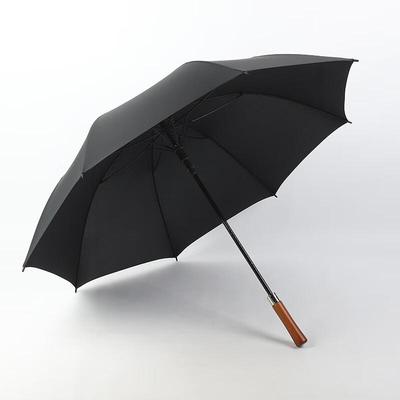 Pełnowłóknisty prosty parasol Púliàn z drewnianą rączką