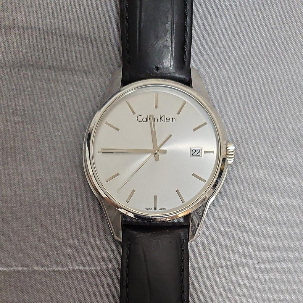Used Calvin Klein watch waterproof Calvin Klein CK battery dead