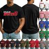 Men's Summer Casual Short Sleeve Crew Neck T-Shirt Printed Graphic Design Lightweight Comfortable Fit