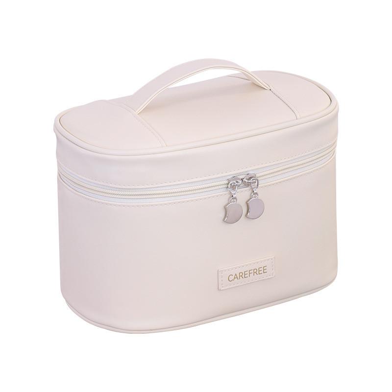 Pu Material Travel Cosmetic Bag With Waterproof Design For Daily Use And Storage