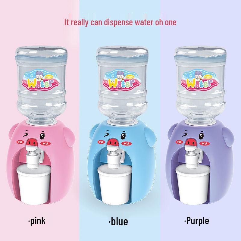 Kids' Cute Duck Play Kitchen Water Dispenser Toy Set