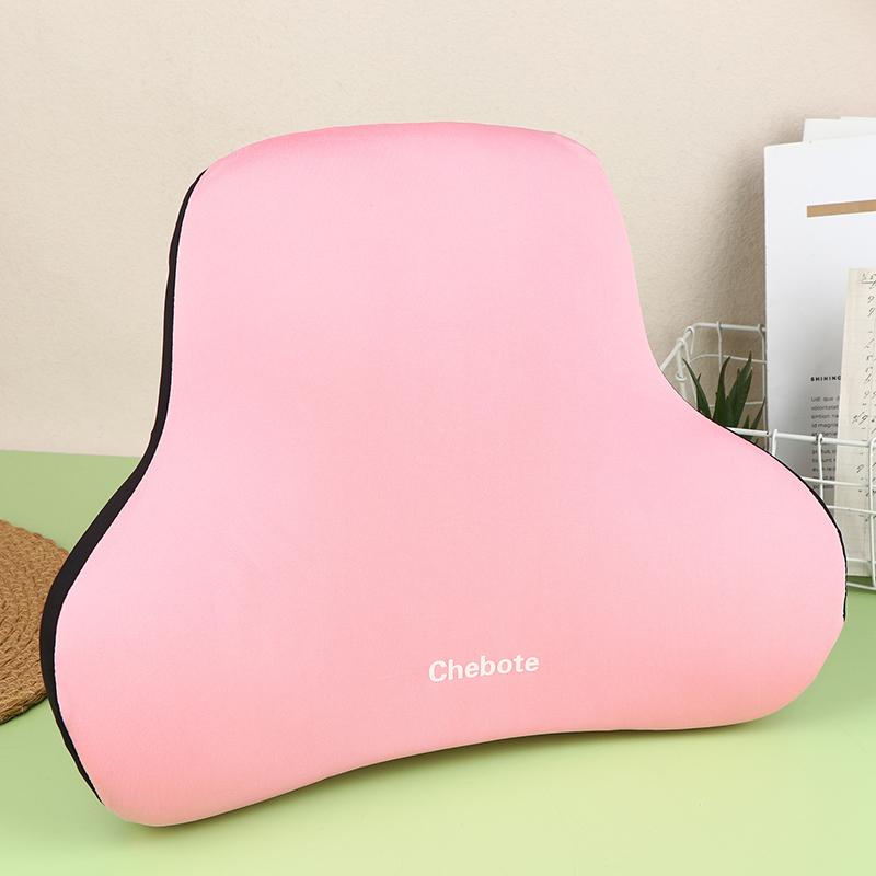 

Memory Foam Lumbar Back Cushion Lumbar Support For Car Office Gaming Chairs And Postpartum Waist Support Pain Relief Pillow рожевий