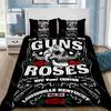 Poszewka na kołdrę Poszewka na poduszkę Pościel Zespół Hot Band G-Guns N R-Roses Dekoracja do sypialni dla dorosłych Chłopca Dziewczynki Dzieci Jednoosobowe Podwójne Duży Rozmiar