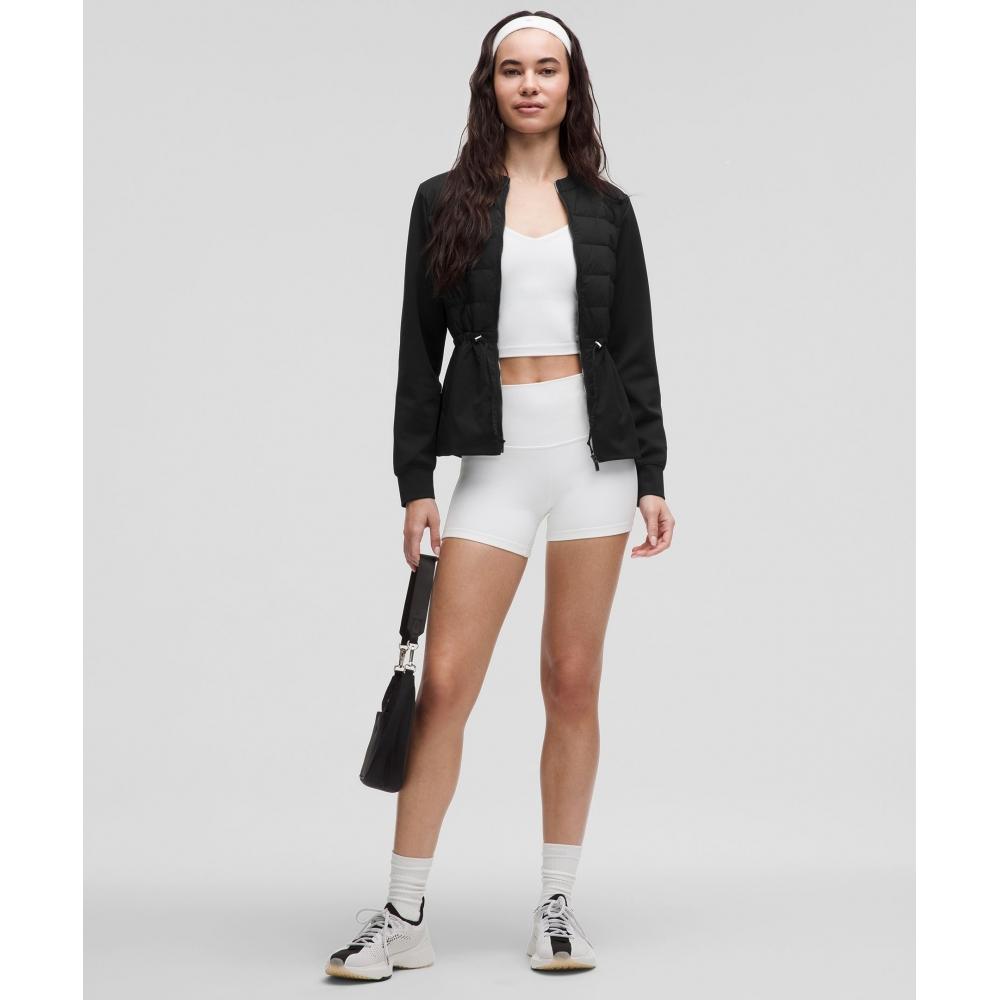 Lululemon Down Filled Cinch Waist Jacket Black