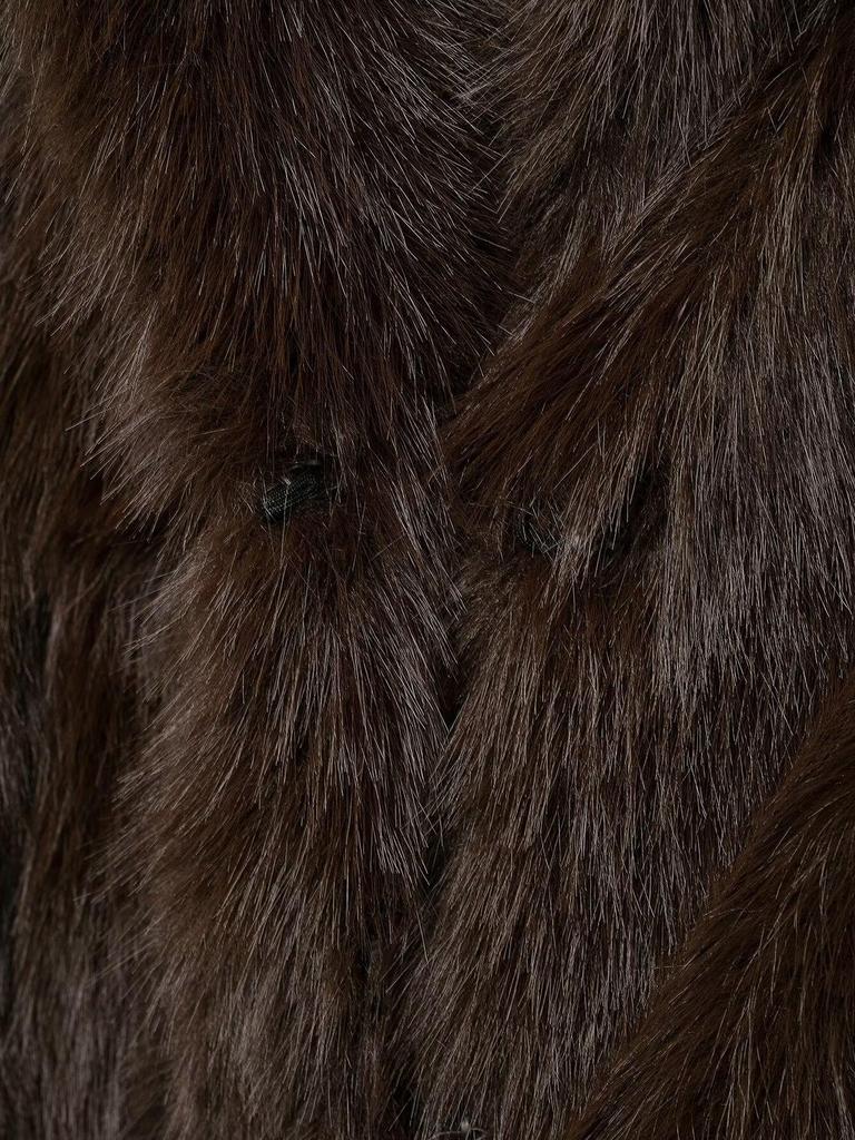 2024 Winter Women's European & American Style Faux Fur Overcoat