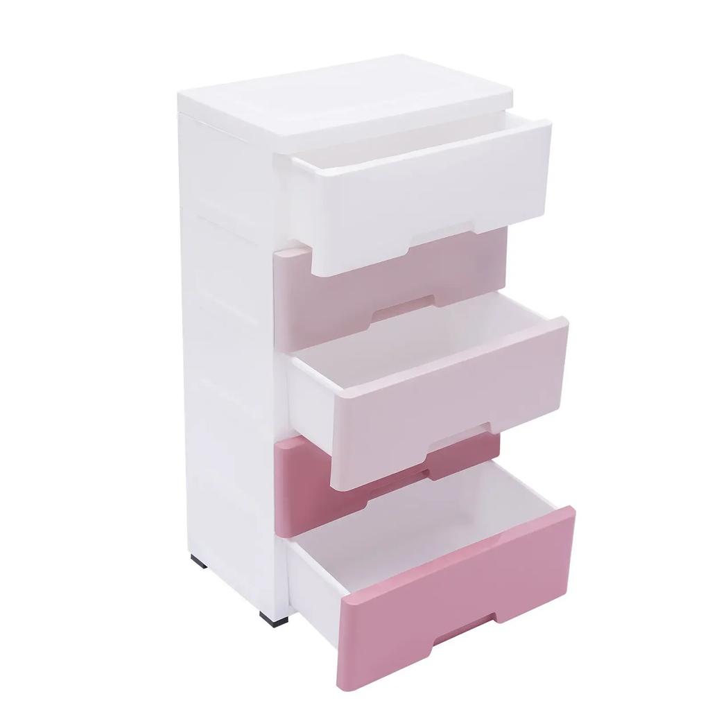 5-Tier Storage Tower with 5 Drawers, Organizer Rack Closet for Clothes, Ideal for Storing Clothes, Towels, and Toys