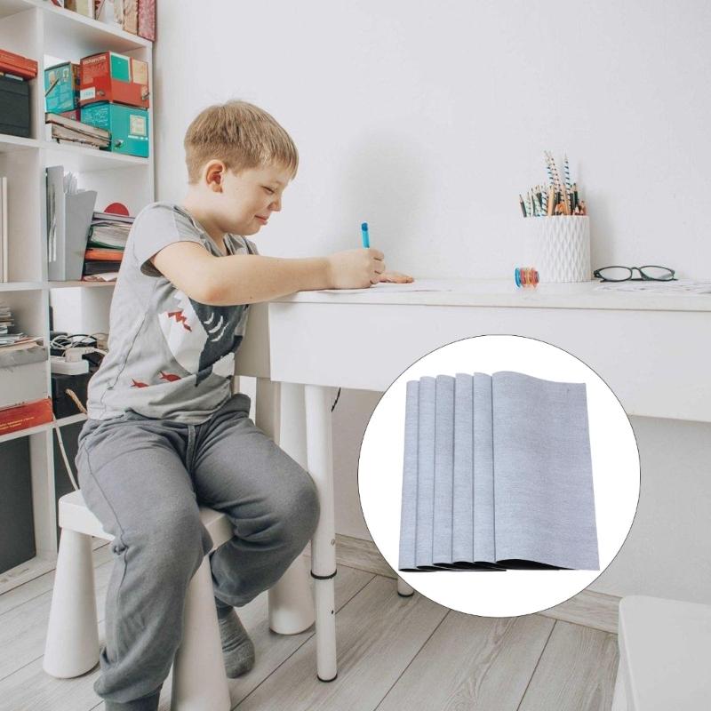 6Pcs Water Drawing Writing Mat 17x13Inch for Students Chinese Calligraphy Practice Reusable Water Writing Cloth Sheet