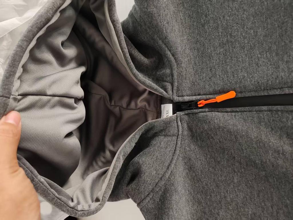 Felpa con cappuccio sportiva trendy europea e americana con zip - Perfetta per l'autunno e l'inverno