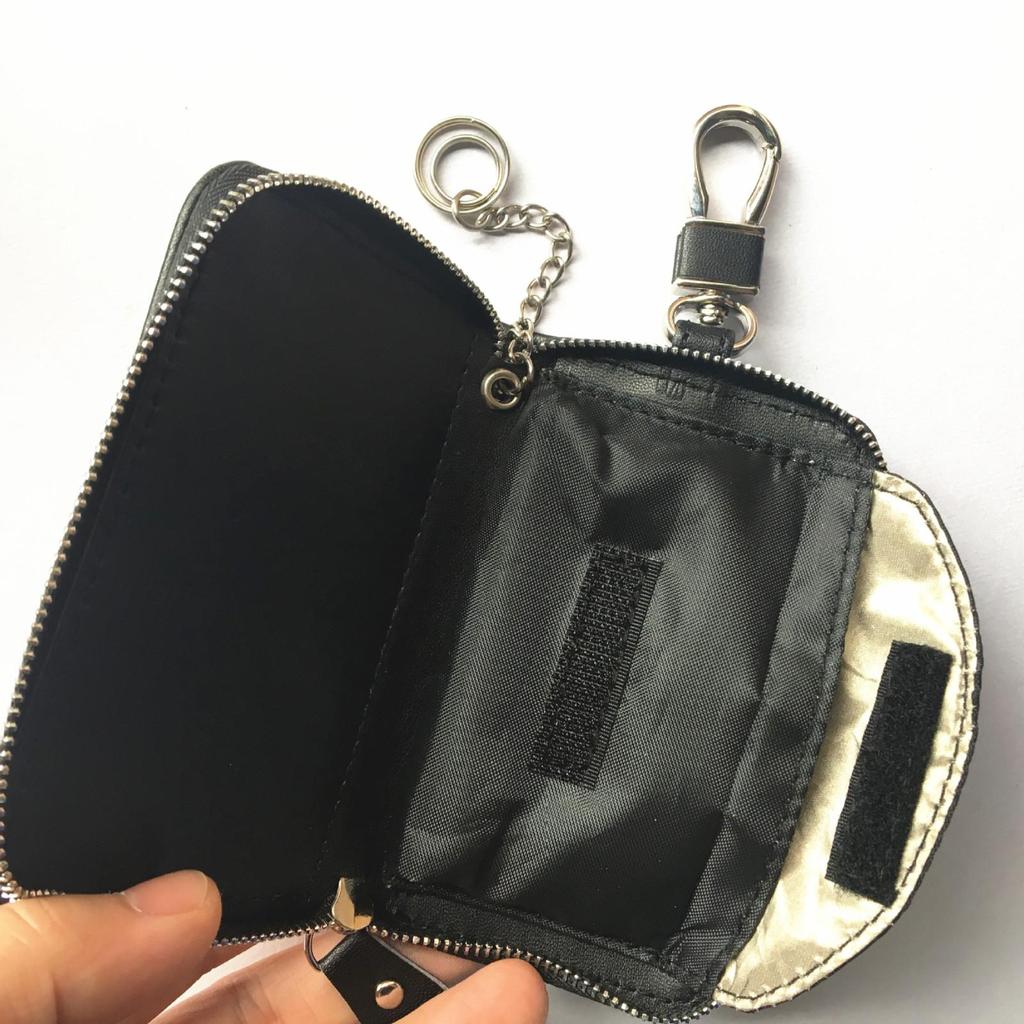 Faraday Key Case Key Keyless PU Leather Parts RFID