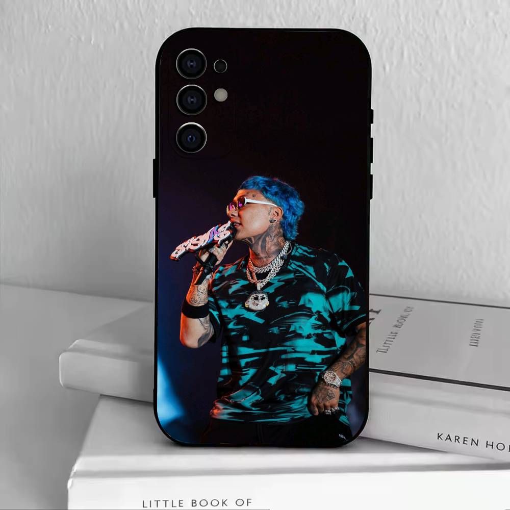 BC-Rapper Blessd Cantante Phone Case For Samsung S25,S24,S21,S22,S23,S30,Ultra,S20,Plus,Fe,Soft Silicone Black Cover