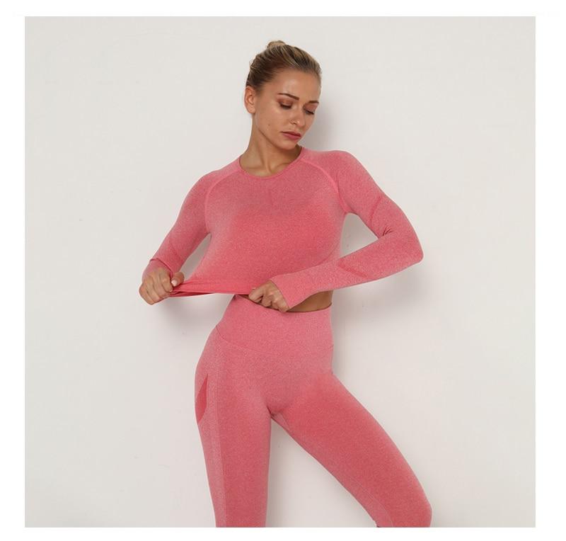 Buy Yoga Clothing Set Sports Suit Women 