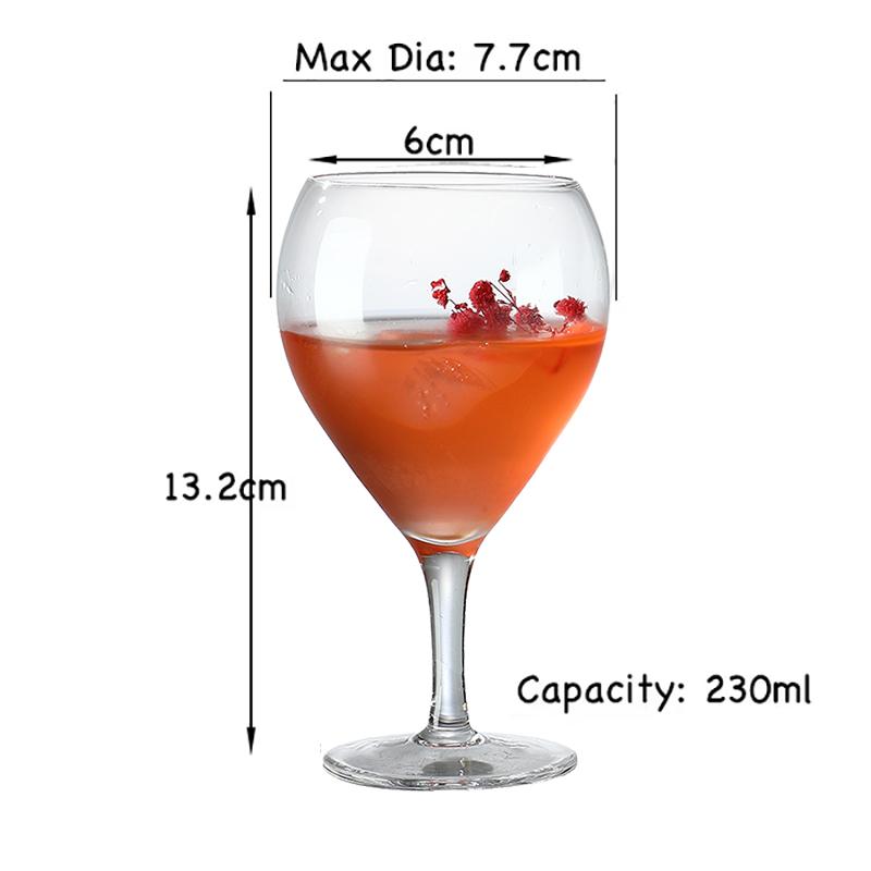 Cocktailglas mit langem Stiel, Champagner, Martini, Weingläser, 1 Stück