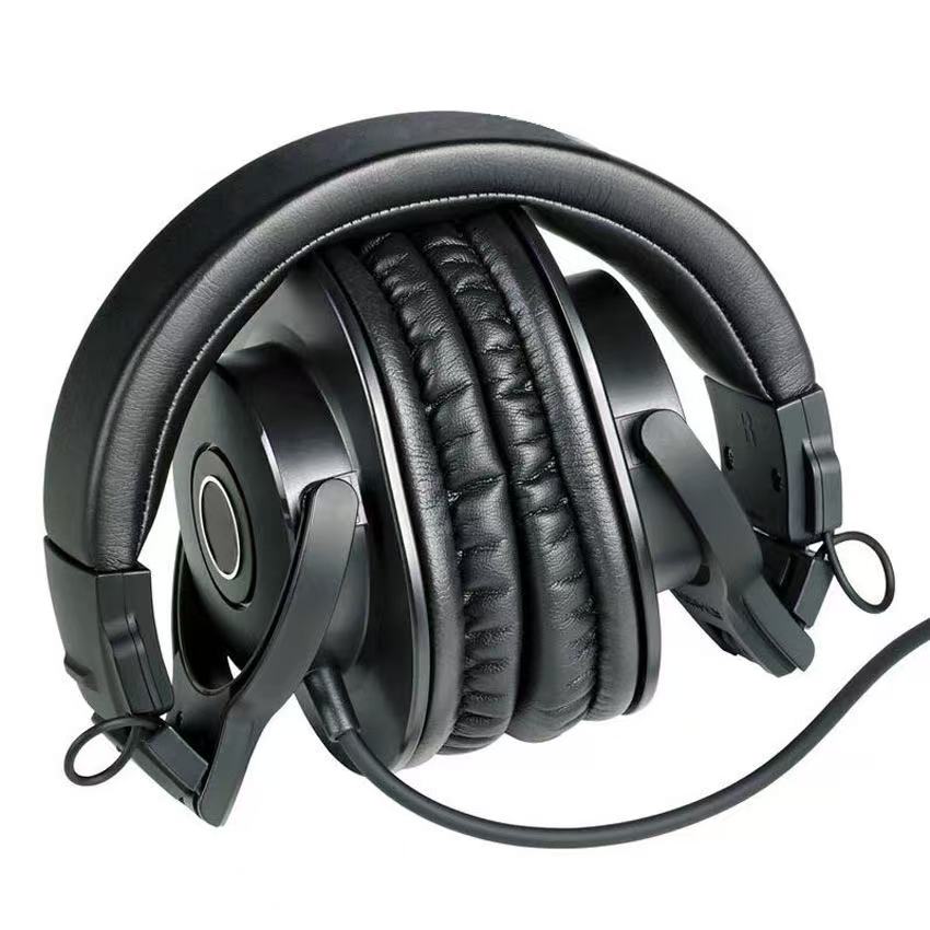 Audio-Technica ATH-M30x Professional Studio Monitor Headphon HIFI Earphones Professional Fully Enclosed Music Game Headphones