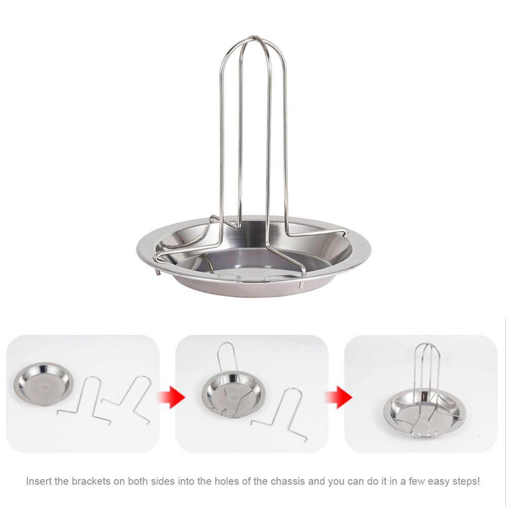 Portable Cooking Pans BBQ Accessories Barbecue Rack Chicken Roaster Rack Barbecue Grill BBQ Tools