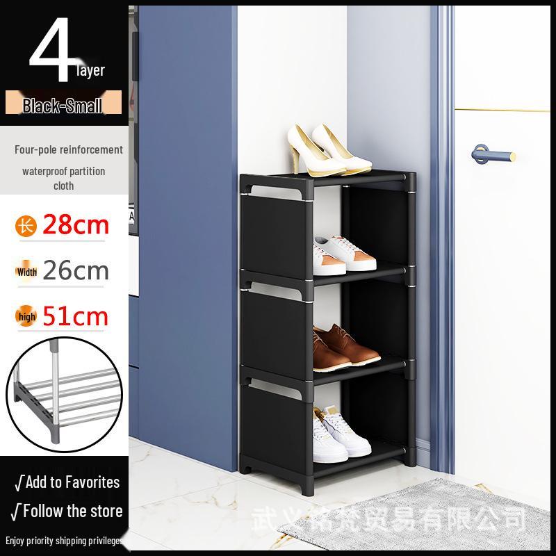 

Compact Indoor Shoe Cabinet – Sleek Multi-layer Design for Entryway or Dorm, 2024 Trend