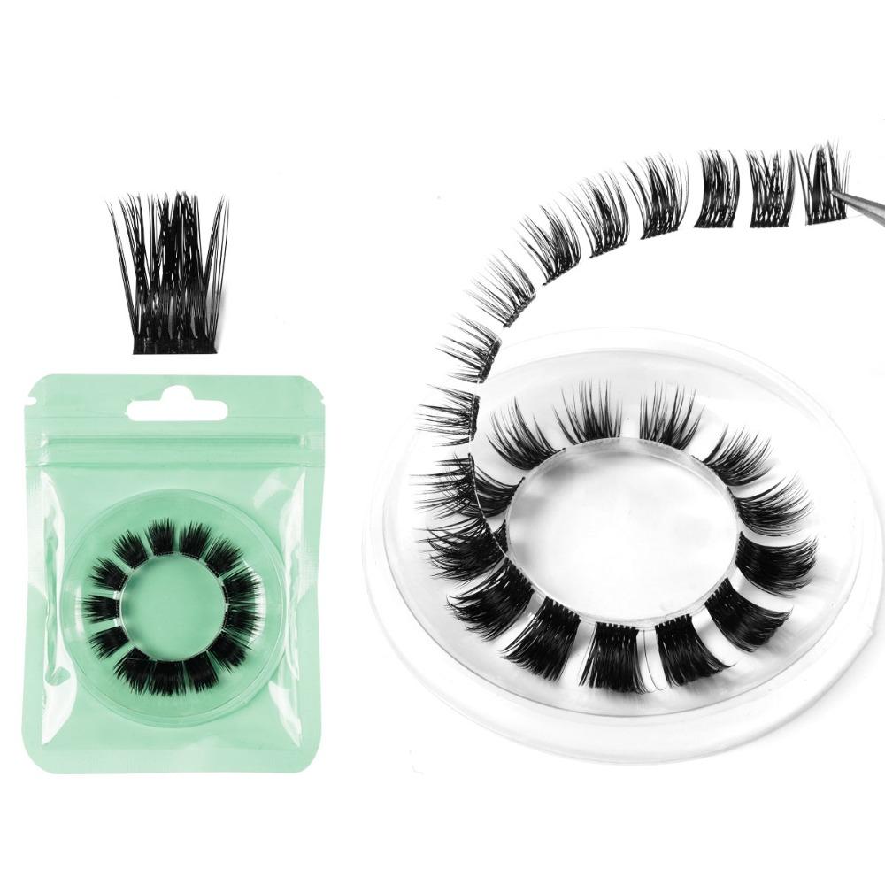 

Eye Elongated Segmented Eye Eyelashes Mink-like Hair 3D Eye Lashes Fluffy False Eyelashes Party SA02