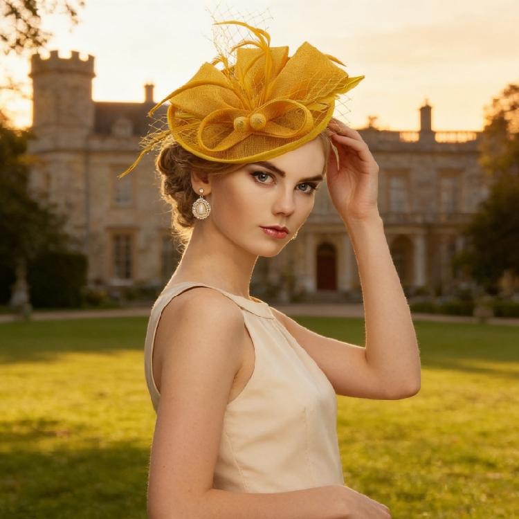 Trendy Raffia Bucket Hat With Feather Detail Comfort Fit And Adjustable Strap For Casual Or Formal Wear