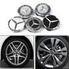 C200 E300 2026 Hot 4PCS/set 75mm Car Wheel Center Hub Caps Cover  Decoration Accessories for Mercedes Benz B/C/E/S Class A Class