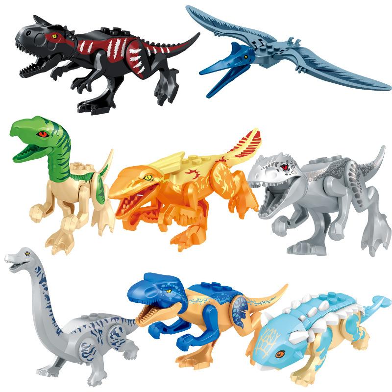 Jurassic Series Dinosaur World Park Mini Dinosaur Theme Block Model Toys And Mobile Parts Birthday And Christmas Party Supplies