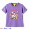 KPop Demon Hunters Children's Cartoon Print T-shirt