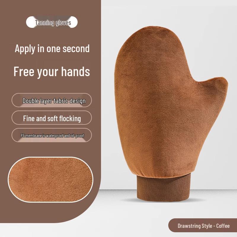 

Массажные варежки для тела SPA с петлей для подвешивания и ремнем для растирания спины Drawstring Thumb Glove - 1 Piece