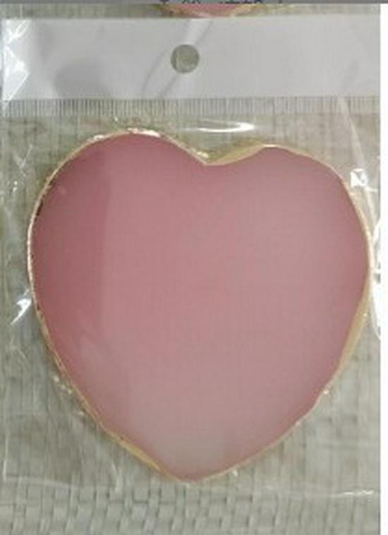 Gold Edge Resin Agate Nail Art Palette