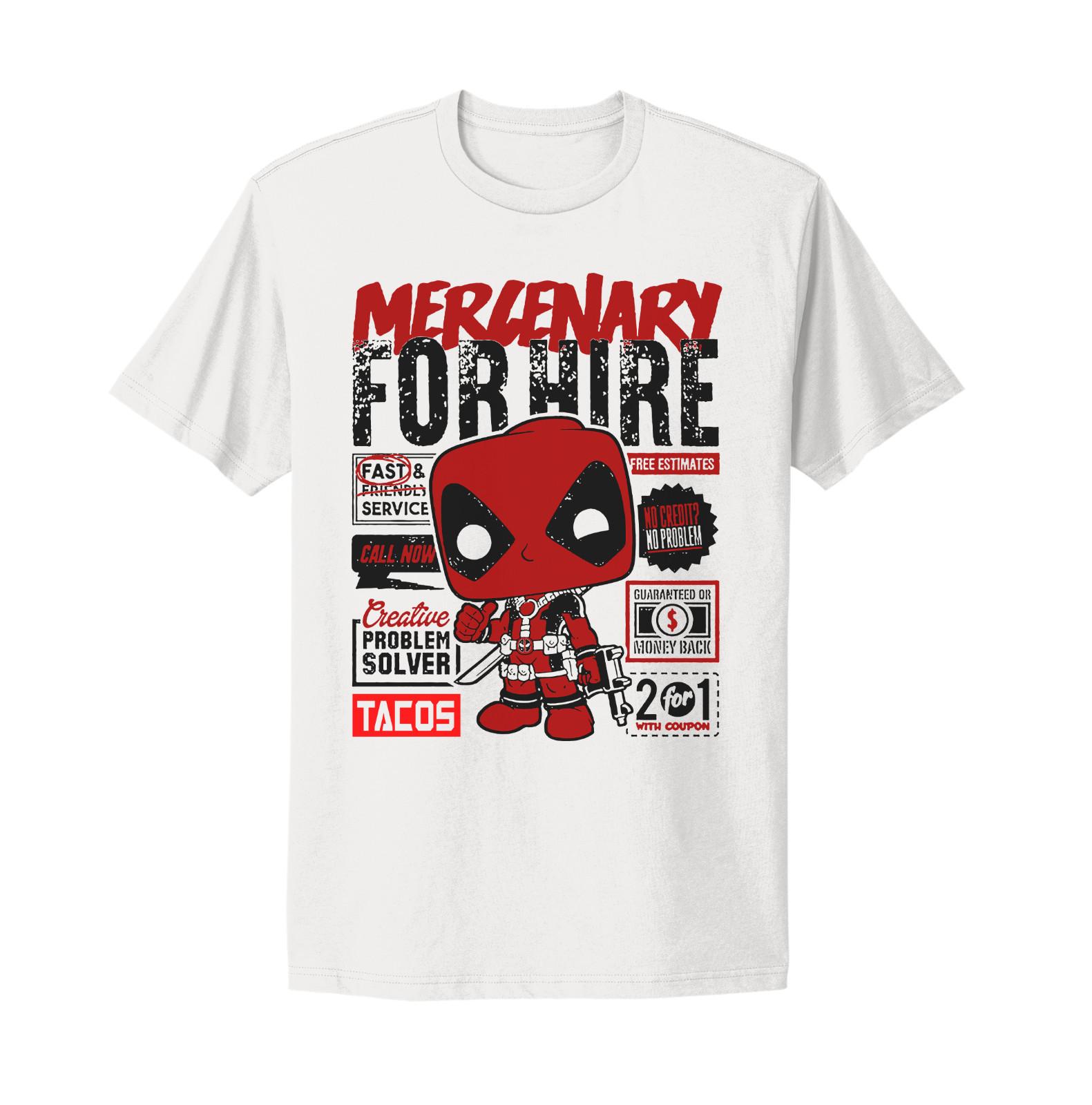 Deadpool Marvel Movie design funny gift T-shirt XXL