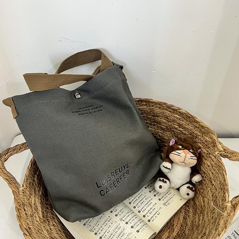 Bag Casual Messenger With Durable Polyester Letter Printing Lining Daily For