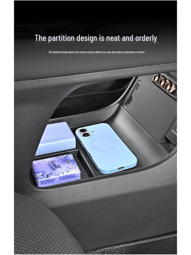 XPeng G7 Wireless Charger & Cup Holder Console Upgrade