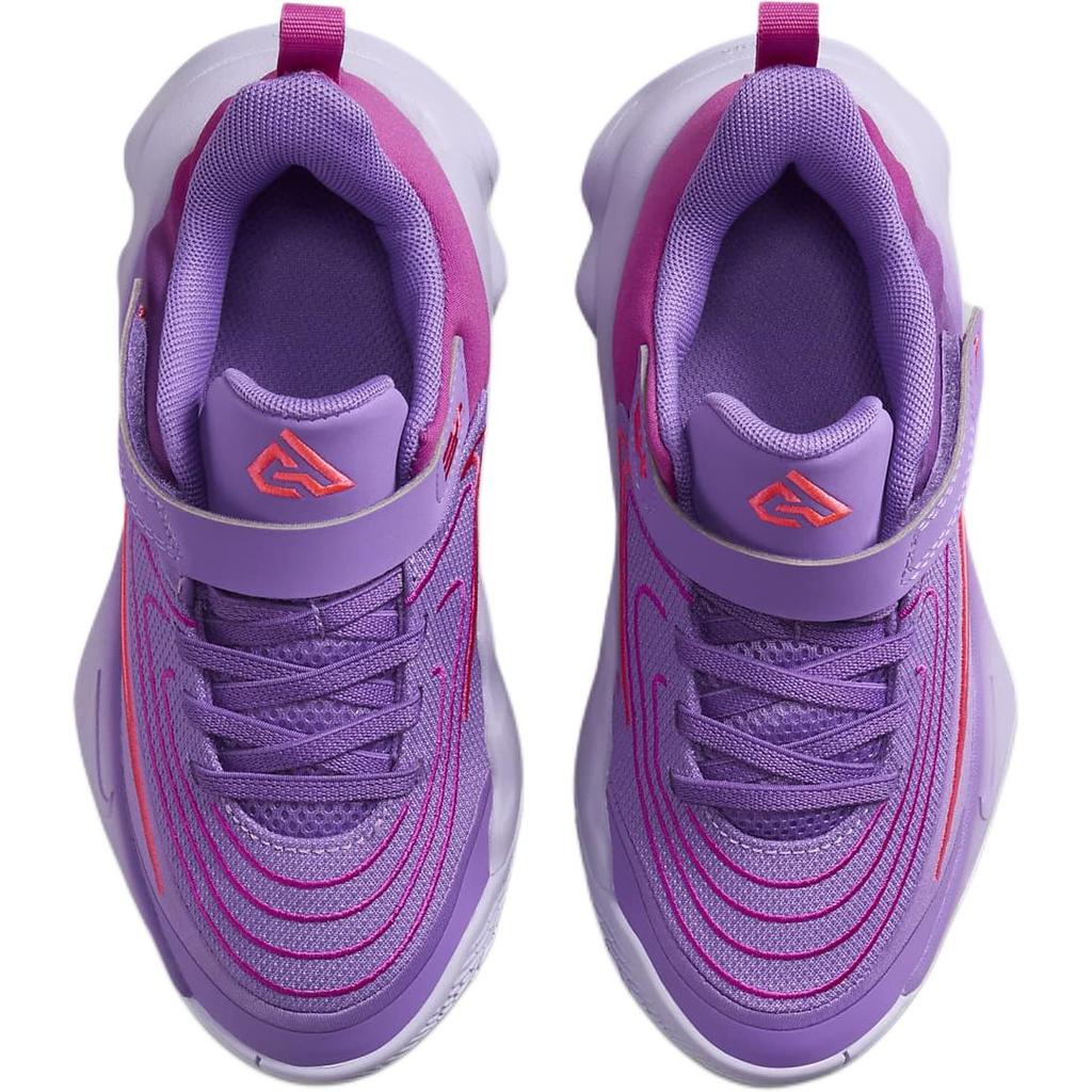 Nike Giannis Immortality 4 PS Black Raspberry Kids Sneakers Purple Hot-Punch Hot-Fuchsia FZ6733-500