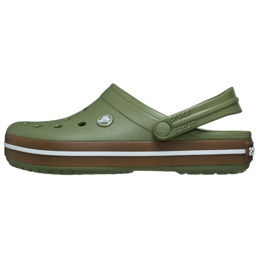 

Crocs Crocband Croslite Resin Clogs Unisex Green 212756-3BX 41-42