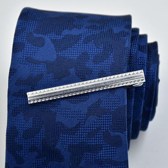 Men Clip Tack Detachable Design Durable Tie Versatile Lapel Clip Commuting