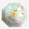Sanrio Automatic Open/Close Umbrella-Cute Umbrella with Cute Design, Portable 3-Fold Compact Umbrella for Men & Women, Halloween Christmas G