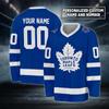 NEU! Personalisiertes Toronto Maple Leaf Eishockey T-Shirt Eishockey Team Geschenk Von Fans gemacht