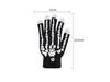 LED Light-Up Knitted Skeleton Gloves - Flashing, Warm, Creative Halloween & Christmas Accessory