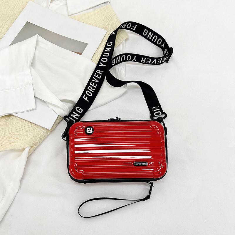 Stylish 2024 Trendy Pvc Small Square Crossbody Bag Casual Spring Shoulder Bag