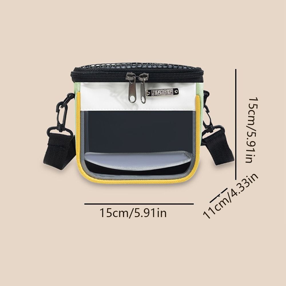 Trasportino Piccolo per Animali Domestici Vista Chiara Borsa Trasporto Criceto Ventilata Borsa Trasporto Animali Domestici Piccolo Uso Animali