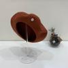 Women's High-Quality Wool Beret: Buttoned, Retro Style, Solid Color, Versatile Hat for Autumn and Winter