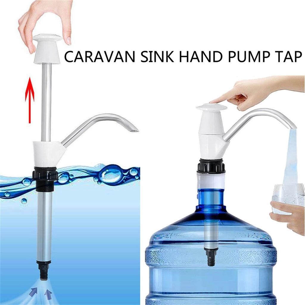 Water Bottles Hand Pressure Drinking  Water Press  Cap Fits Most 2-6 Gallon Water Coolers