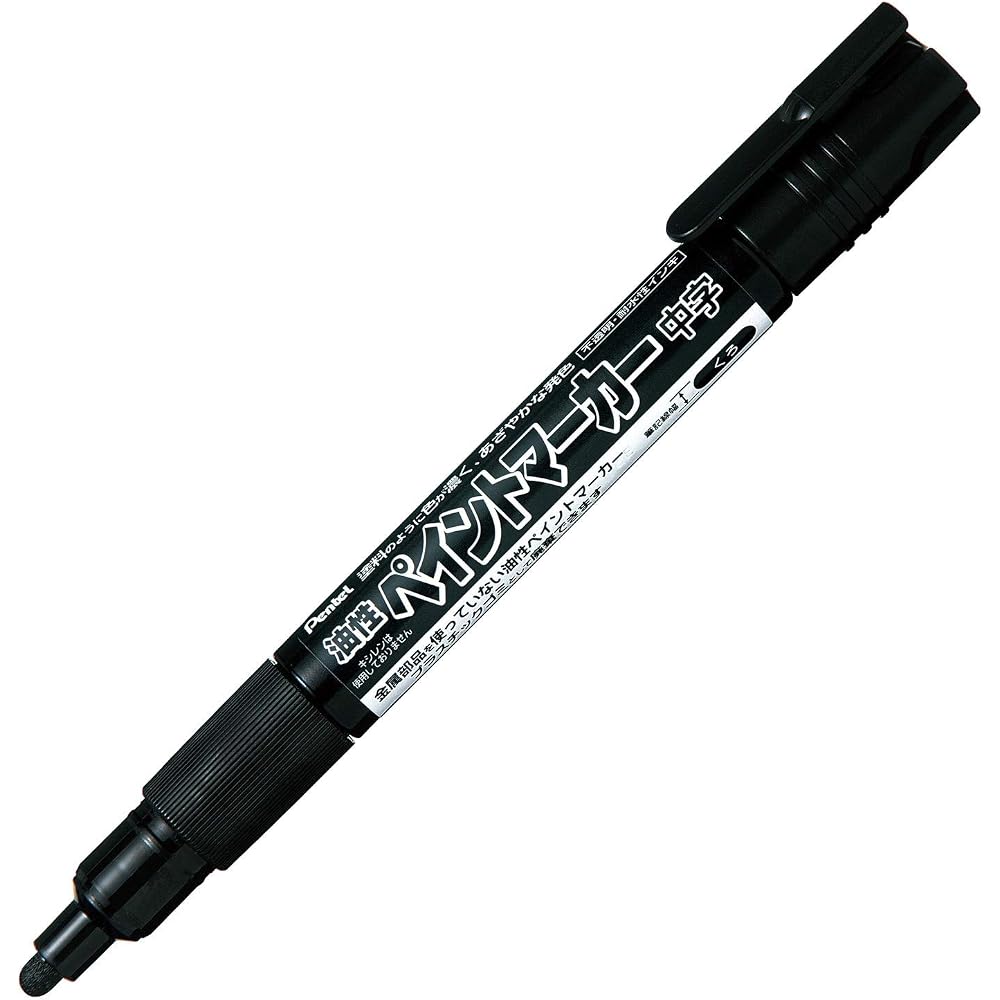Pentel MMP20-A Permanent Marker Paint Marker Medium Black