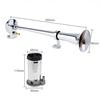 17 Inch 12 V/24 V 150db Super Luid Enkele Auto Trompet Luchthoorn Compressor Auto Hoorn Luidspreker kit voor Auto 'S Vrachtwagens Boten