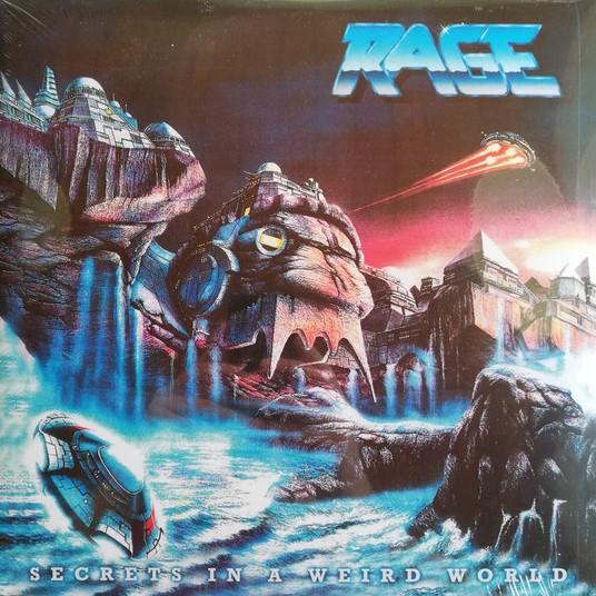 

LP Record RAGE - Secrets In A Weird World (Blue Viny LB22L0046BLUE Dr. Bones Letha 2023 UK Rock