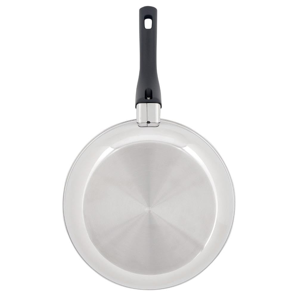 Bestco Dot Rich Stainless Steel Frying Pan 3-Layer 26cm/Mirror ND-243