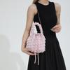 Cute Fresh Bubble Bag Fashionable New Style Pleated One Shoulder Crossbody Bag Personality Ins Bucket Women
