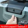For BYD Leopard 7 Titanium 7 2025 2026 Rear Backpack Protective Trim Scratch-Resistant Exterior Decoration Accessories