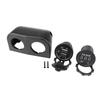 2 Holes Tent Base 3.1A Dual USB Car Charger LED Digital Voltmeter for Motorcycle Boat Marine ATV RV