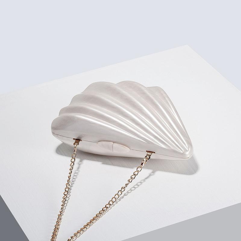 Evening Bags Latest Women's Party Bag Brand Purse Luxury Designer Clutch Handbag Champagne Shoulder Crossbody Acrylic Dıy Shiny