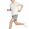 Nike Men's White Breathable Quick-Dry Short-Sleeve T-Shirt