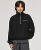 SIGNATURE Cozy Fleece Half Zip [Black]